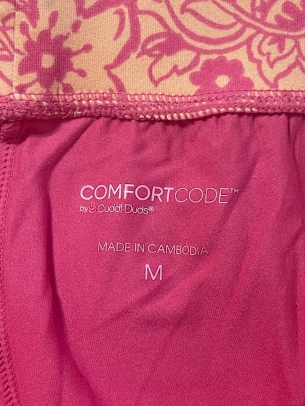 Comfort Code by Cuddl Duds Hooded 2 Piece Lounge Set Size M Floral NEW - Picture 8 of 13